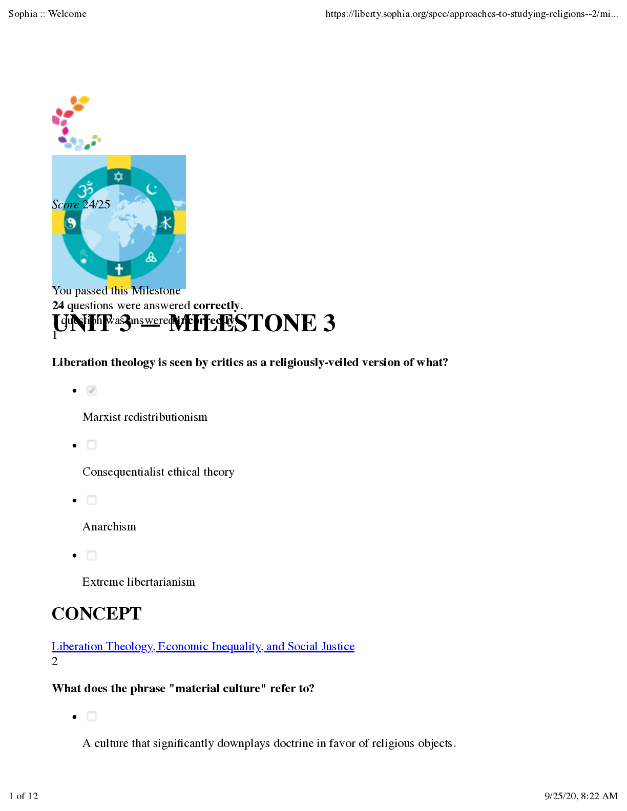 Preview of Liberty University - RLGN 104 Milestone 3 Study Guide (Latest 2021) 100% Correct Study Gui